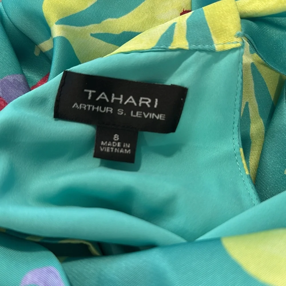 NWT Tahari Hankerchief Hem Dress - Picture 9 of 9